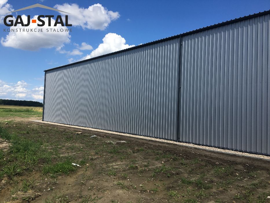 Hala stalowa blacha 20x40x5m 800m2