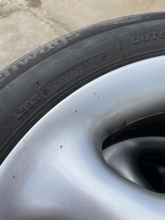 Комплект резини з дисками Mersedes 195/65 R15