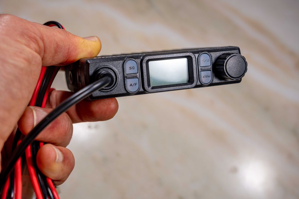 Radio CB de 8W com 40 canais em AM e FM, Novo!