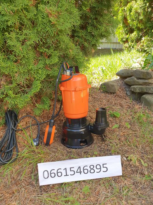 фекальний дренажний насос з ножем 2,7 kw ТІЛЬКИ ДОСТАВКА ПОШТОЮ