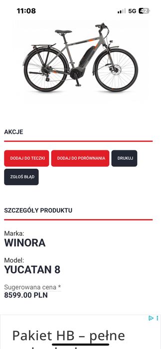 Rower winora yucatan