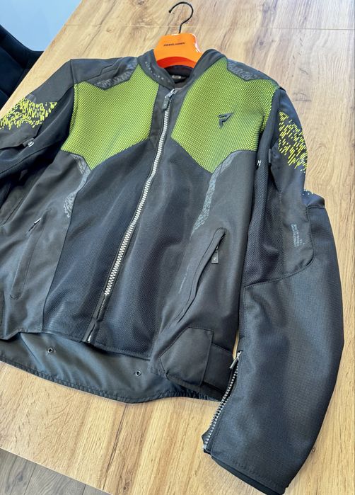Kurtka REBELHORN JAX black/ fluo yellow rozm. L