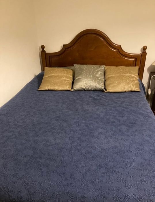 Cama de casal & colchão