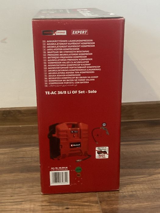 Kompresor bezolejowy EINHELL