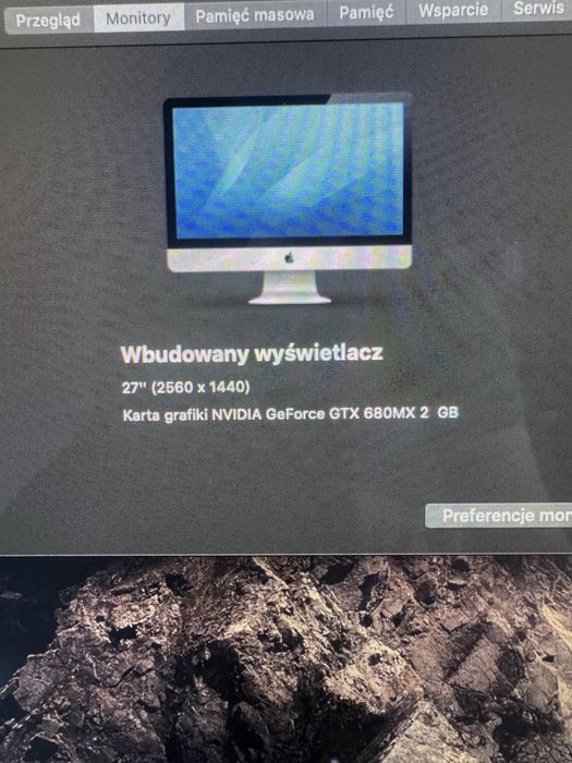 Imac A1419 i7 32 gb 3,5 TB Nvidia 2Gb 27 cali super jakosc obrazu