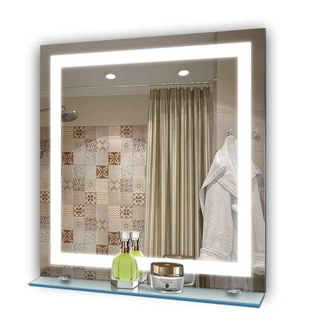 Новое зеркало с подсветкой, влагостойкое. LED, ЛЭД, ЛЕД светодиоды.