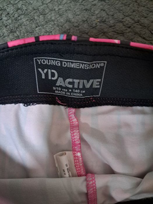 Leginsy sportowe Joung Dimension 2 sztuki rozmiar 140