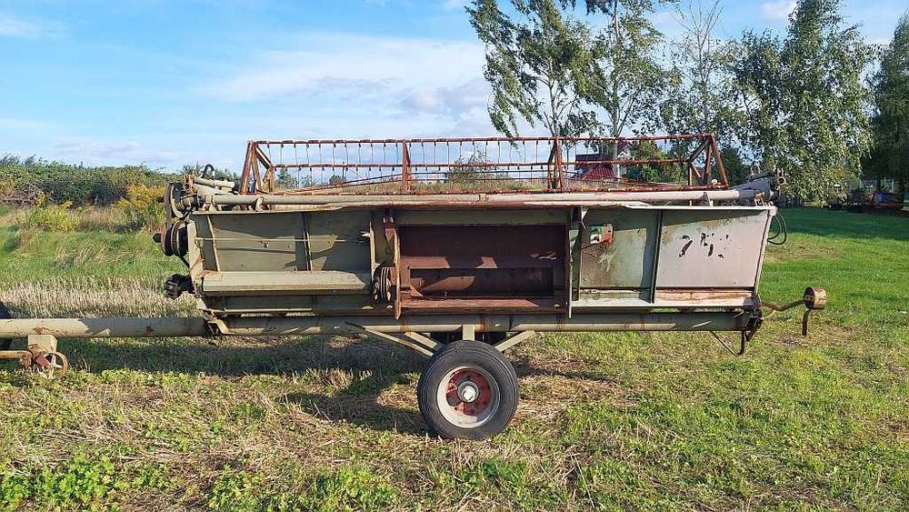 Heder 4.20m + Wózek Kombajn Zbożowy Fortschritt e514 kompletny e512