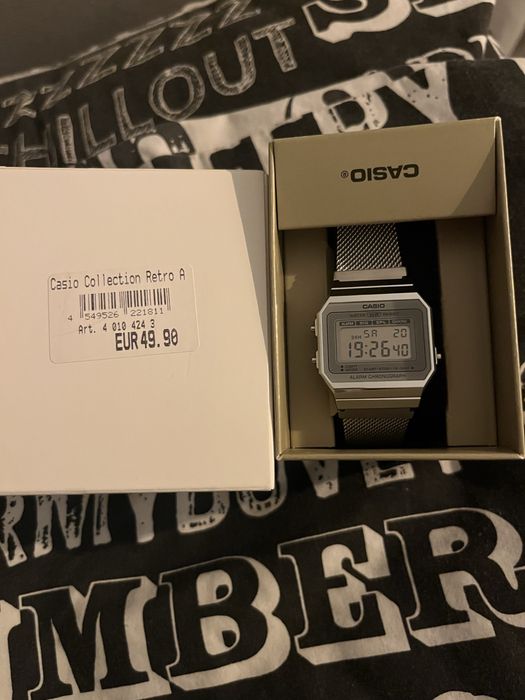 Zegarek Casio vintage retro jak Nowy