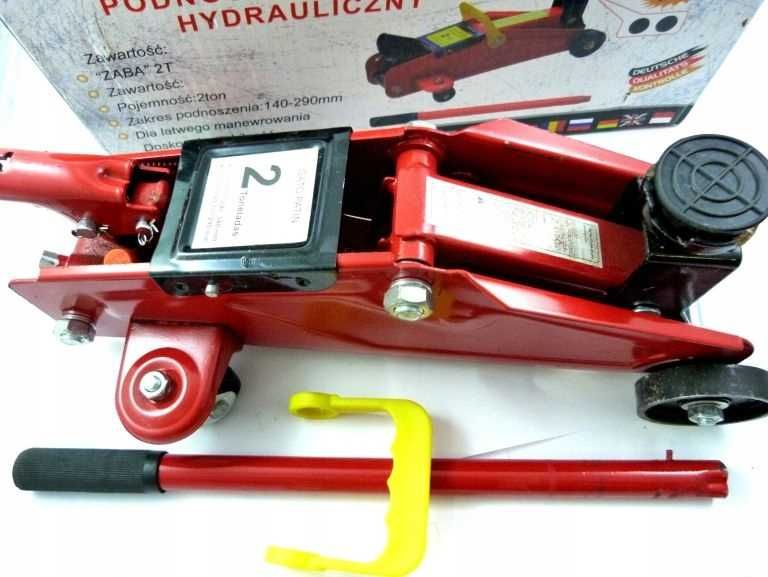 Podnośnik samochodowy hydrauliczny żaba lewarek 2000 kg 2t 125-290mm