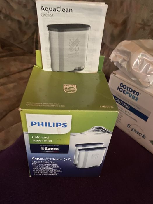 Фільтр AquaClean засіб декальценаціі кавоварки Philips Saeco CA6903 EU