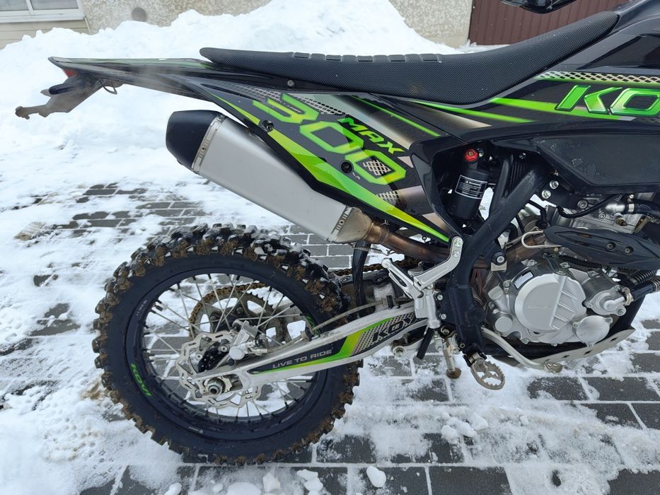 Продам Ендуро мотоцикл, 1 тис. Пробіг терміново Кові Мах 300 Kovi Max