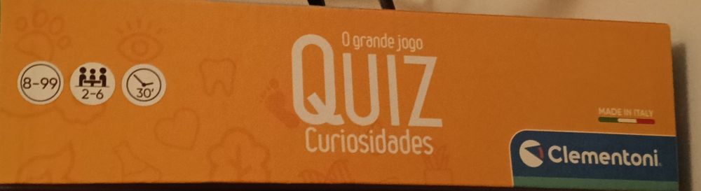 Grande Jogo Quiz Curiosidades Clementoni