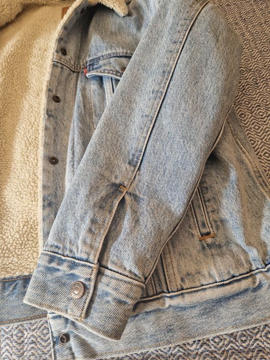 Blusão feminino de ganga em excelente estado