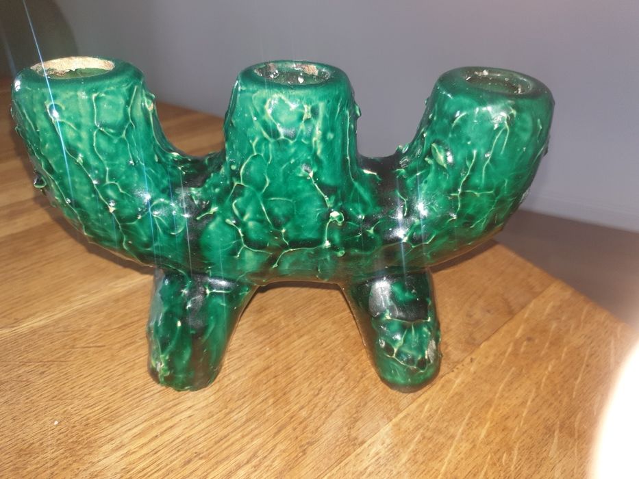 Świecznik trojak marcin prl