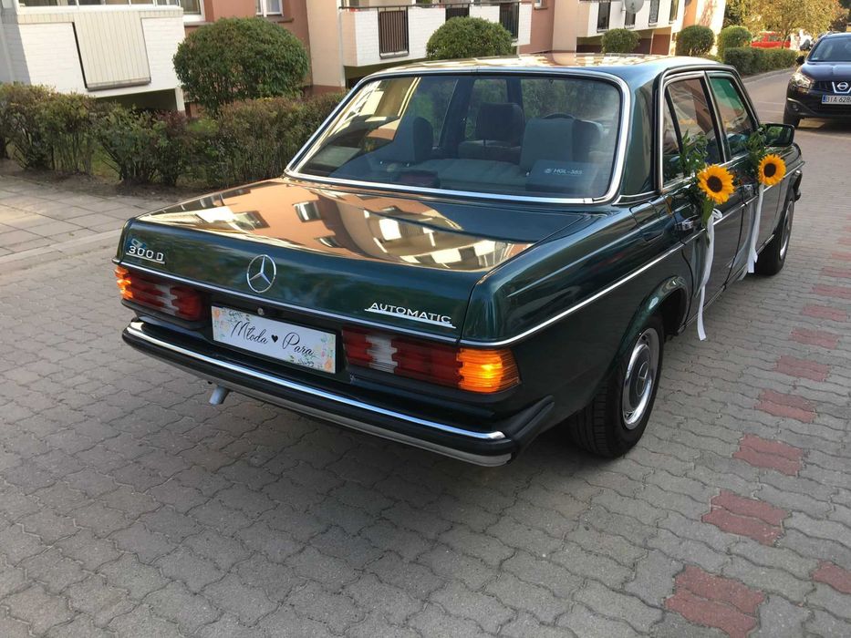 Auto samochód do ślubu