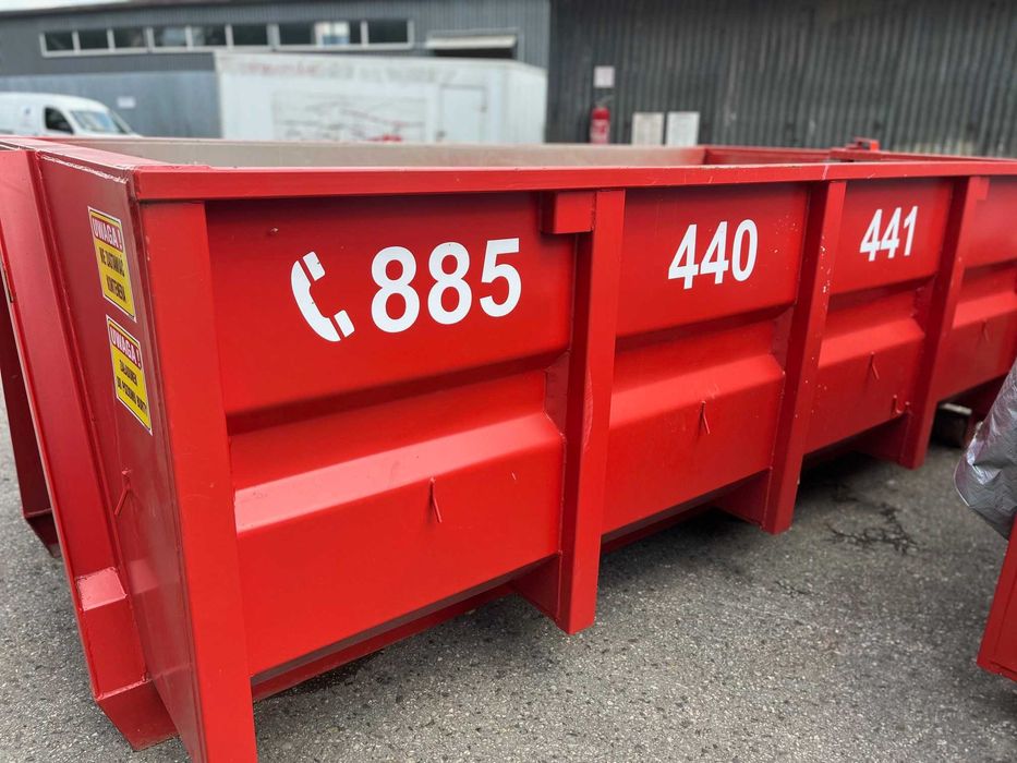 WYNAJEM KONTENERA Wywóz odpadów gruzu poremontowe papa wełna styropian