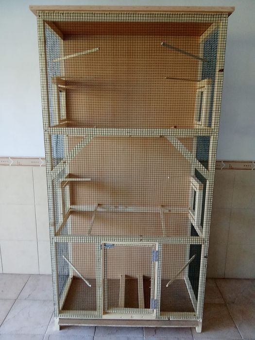 Gaiolas para passaros com 140 x 60 x 45