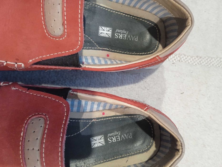 Продам чоловічі шкіряні мокасини бренду Pavers