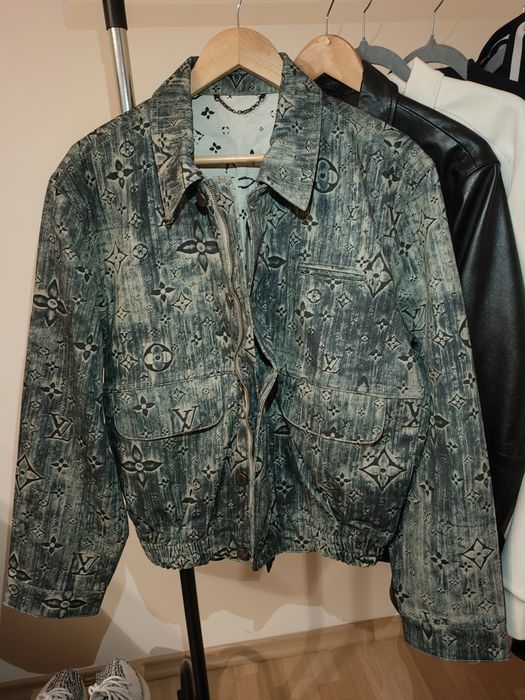 kurtka jeansowa louis vuitton