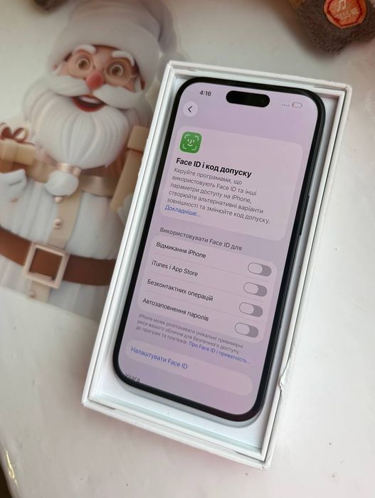 iPhone 16 128 gb neverlock (фізична сім карта) 100% АКБ ідеал