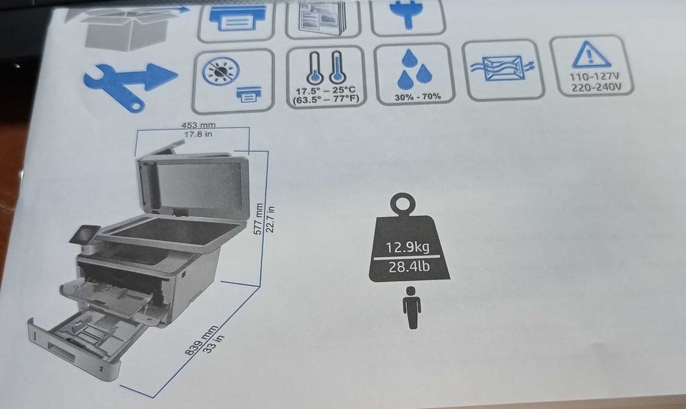 Drukarka HP LaserJet Pro MFP M428fdw NOWA