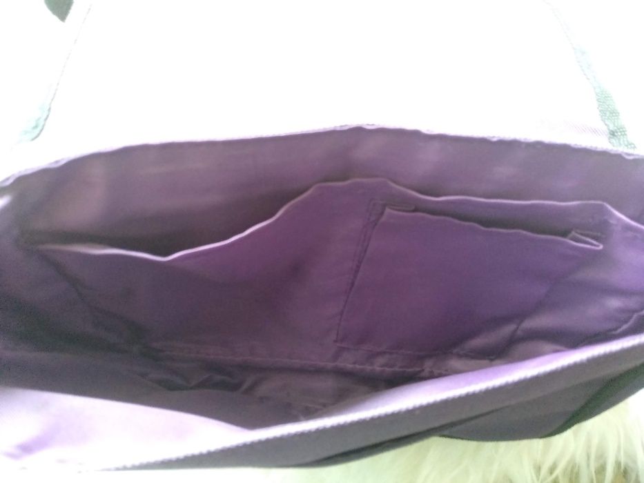 Torba fioletowa z paskiem BENCH