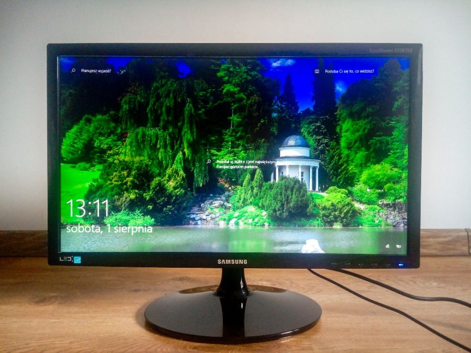 Monitor Samsung S22B150 21,5'' FullHD Podświetlenie LED
