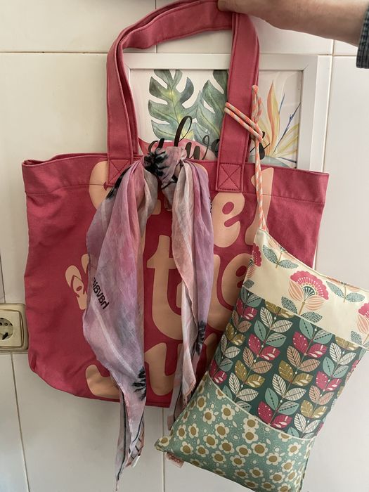 Saco de praia+ almofada oslo