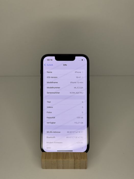 iPhone 13 Mini 128GB Gold Neverlock Фізична сім карта