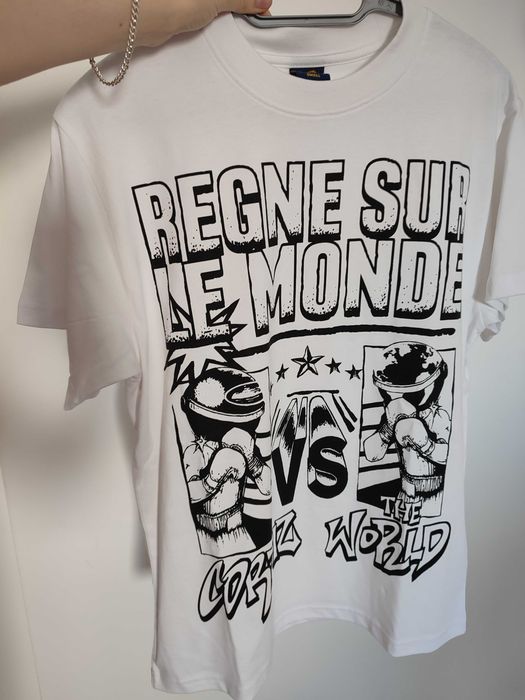 T shirt Corteiz estampada branca