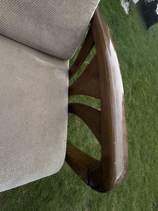Sofa drewniana 3 osobowa