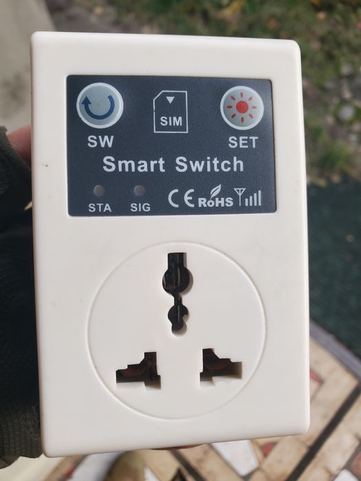 Розумна розетка Smart Switch SIM-карти