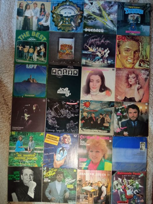 Пластинки виниловые  платівки вінілові