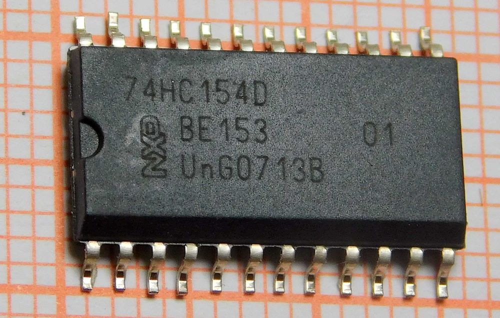 Układ 74HC154D dekoder/demultiplekser [k8] cena 4 sztuk