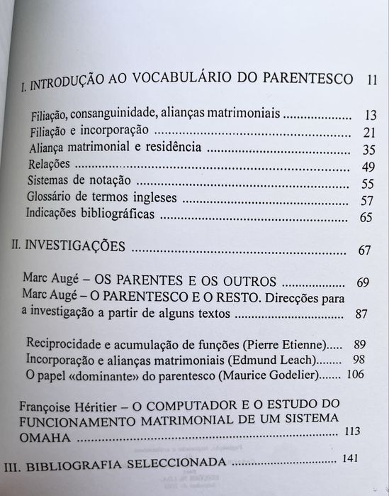 Marc Augé (dir.) - Os Domínios do Parentesco
