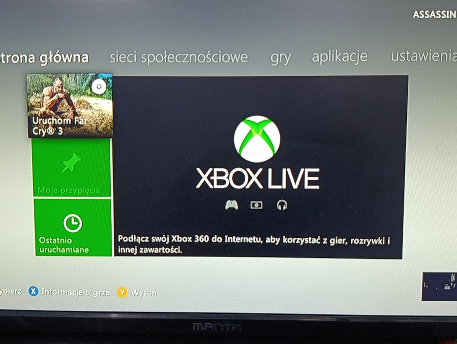 Konsola Xbox  360, Kinect,zasilacz, pad, gry Aktualne