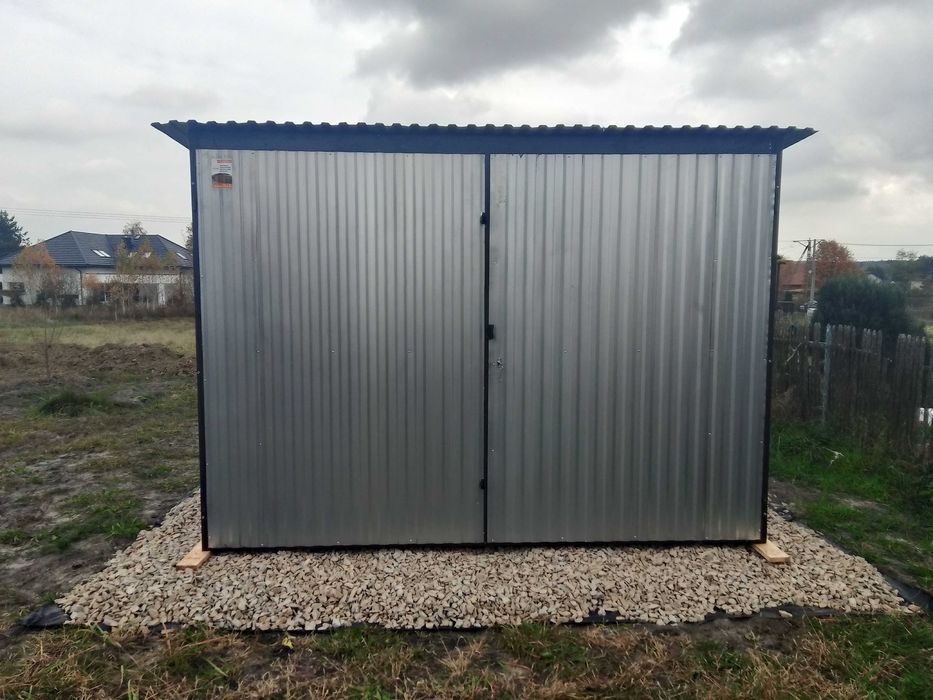 Garaż Blaszny 3x5 Na budowe