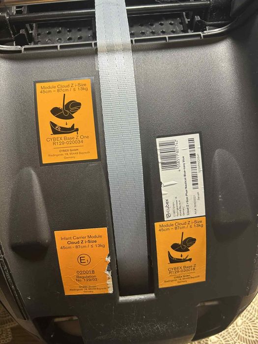 Cybex cloud z i-size z bazą obrotowa