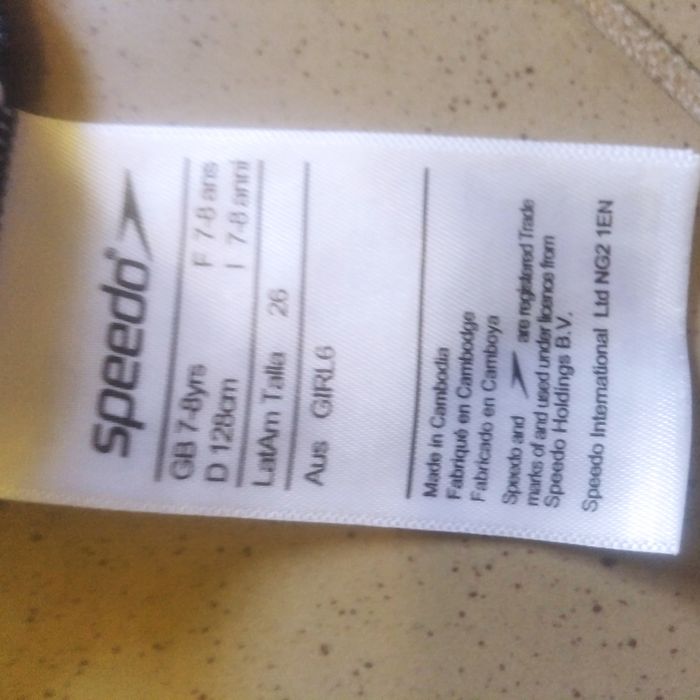 Strój kąpielowy Speedo na 128 cm