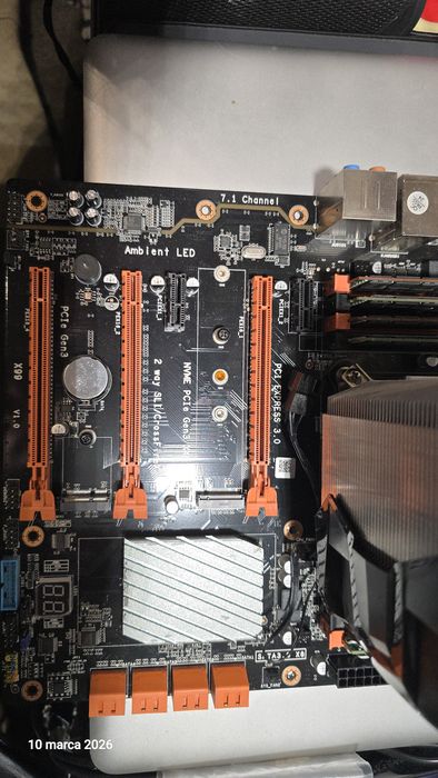 Płyta główna + procesor xeon E5 2696v3 18c/36t 160GBRAM