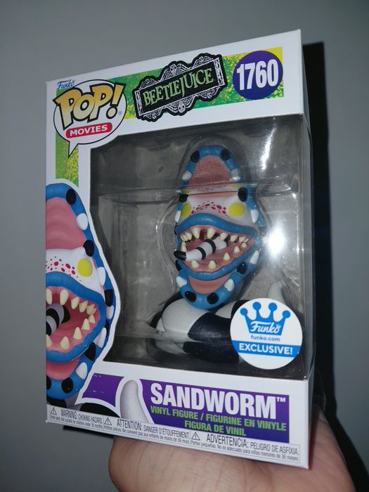 Funko Pop Movies Beetlejuice Sandworm Exclusive 1760