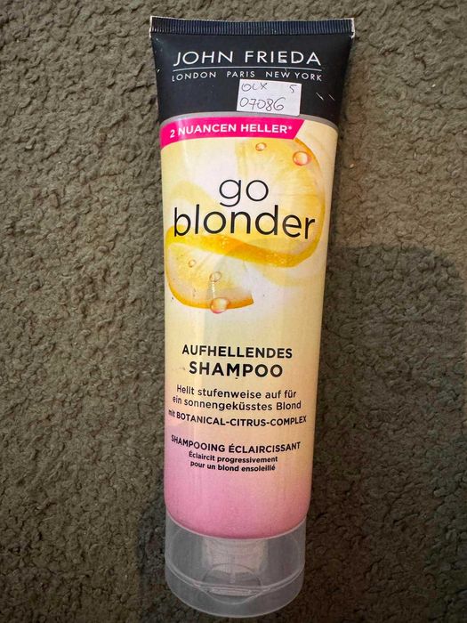 John Frieda Sheer Blonde Go Blonder Szampon Rozjaśniający Blond 250ml 07086