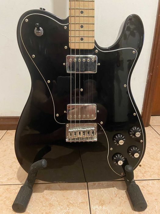 Fender Squier Affinity Deluxe Black Telecsater – Excelente Estado + Suporte