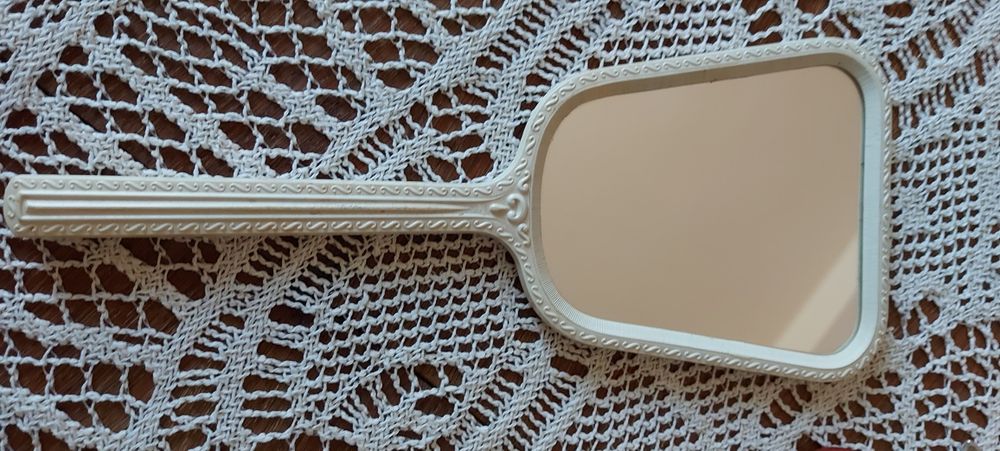 Stare lusterko ręczne Retro Vintage