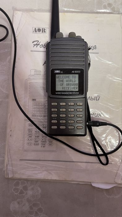 AOR AR8000, сканер, приемник AR8000