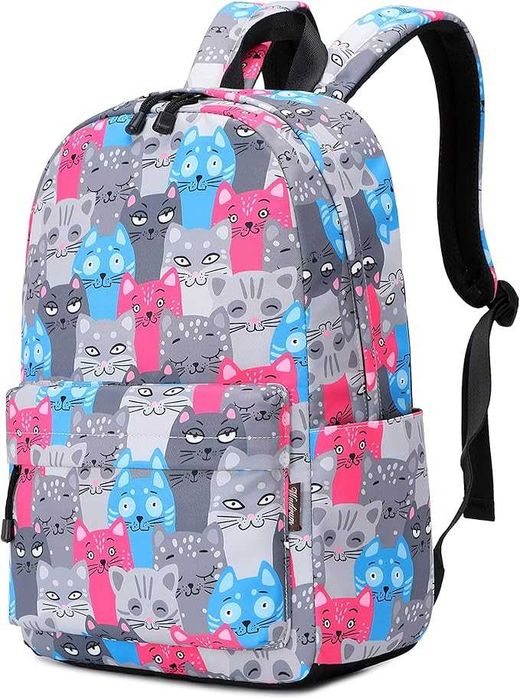 Повсякденний рюкзак для лептопів 16", Wadirum, принт котики, - 25%