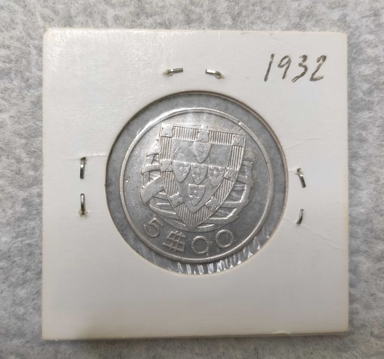 1932 5 Escudos Coin #2