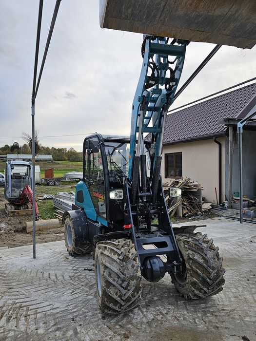 Minikoparka miniładowarka wynajem, usługi