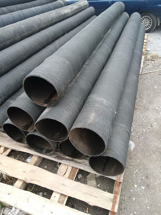 Всасывающий шланг заборной пожарный гофра забірний труба вакум помпа